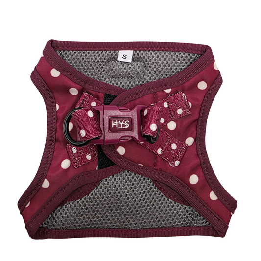 Cherry Dot Step In Harness