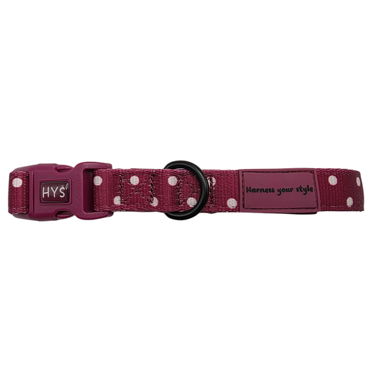 Cherry Dot Collar