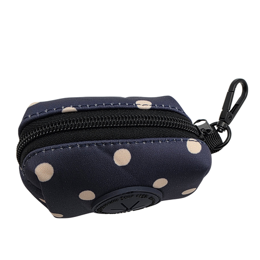 Midnight Polka Poop Bag Holder