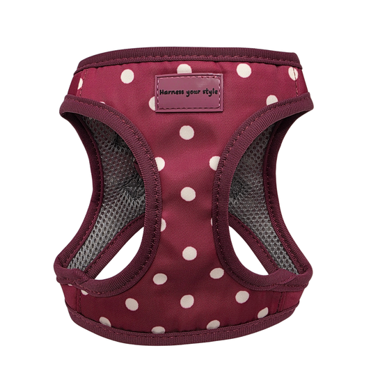 Cherry Dot Step In Harness
