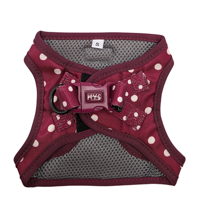 Cherry Dot Step In Harness