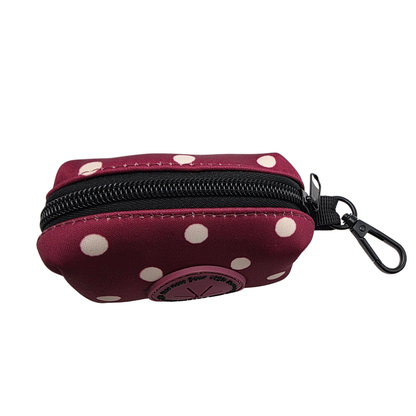 Cherry Dot Poop Bag Holder